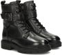 Nelson Kids leren veterboots zwart Meisjes Leer Effen 39 - Thumbnail 8