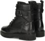Nelson Kids leren veterboots zwart Meisjes Leer Effen 39 - Thumbnail 9