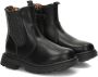 Nelson Kids chelsea boots met panterprint zwart Meisjes Imitatieleer Panterprint 37 - Thumbnail 6