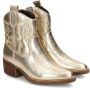 Nelson Kids leren cowboylaarzen goud Meisjes Leer 34 - Thumbnail 6