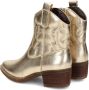 Nelson Kids leren cowboylaarzen goud Meisjes Leer 34 - Thumbnail 7