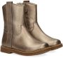 Nelson Kids leren enkellaarzen goud metallic Meisjes Leer 27 - Thumbnail 5