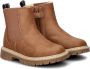 Nelson Kids gevoerde enkelboots cognac - Thumbnail 4