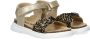 Nelson Kids suède sandalen met panterprint goud Meisjes Suede Panterprint 28 - Thumbnail 11