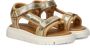 Nelson Kids leren sandalen goud - Thumbnail 4
