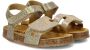 Nelson Kids suède sandalen goud - Thumbnail 4