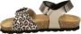 Nelson Kids sandalen met panterprint goud - Thumbnail 4