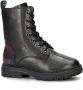Nelson Kids leren veterboots zwart - Thumbnail 4