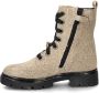 Nelson Kids suède veterboots beige - Thumbnail 4