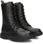 Nelson Kids veterboots zwart Meisjes Imitatieleer 35 - Thumbnail 4