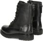 Nelson Kids leren veterboots zwart Meisjes Leer 31 - Thumbnail 8