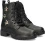 Nelson Kids leren veterboots zwart - Thumbnail 6