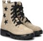 Nelson Kids suède veterboots beige - Thumbnail 5