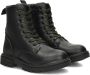 Nelson Kids veterboots zwart Meisjes Imitatieleer 33 - Thumbnail 8
