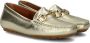 Nelson leren mocassins goud - Thumbnail 4