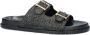 Nelson slippers zwart - Thumbnail 4