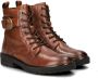 Nelson leren veterboots cognac - Thumbnail 5