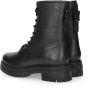 Nelson leren veterboots zwart - Thumbnail 5