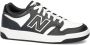 New Balance 480 V1 sneakers zwart wit Imitatieleer Meerkleurig 34.5 - Thumbnail 54