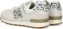 New Balance 574 V1 sneakers dierenprint offwhite blauw Ecru Suede 34.5 - Thumbnail 9