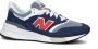 New Balance 997 sneakers donkerblauw lichtblauw rood - Thumbnail 2
