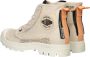 Palladium PAMPA UNDERLAYER Volwassenen Half-hoge schoenen Wit beige - Thumbnail 15