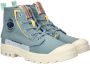 Palladium Pampa Underlayer City Blue Wandelschoenen - Thumbnail 2