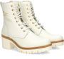 Panama Jack Waterdichte witte leren dameslaars Beige Dames - Thumbnail 7