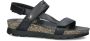 Panama Jack Sally Basic leren sandalen zwart - Thumbnail 2