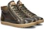 Pikolinos leren sneakers donkergroen - Thumbnail 5