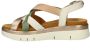 Pikolinos Palma leren sandalen beige multi - Thumbnail 4