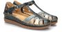 Pikolinos W8K-0705 ~~~~~~~~~~~~~~~~~~~~ Platte sandalenDames Sandalen Blauw - Thumbnail 6
