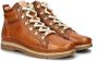 Pikolinos leren sneakers cognac - Thumbnail 4