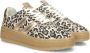 PS Poelman Anemone leren sneakers met panterprint beige - Thumbnail 8