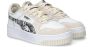 PUMA Carina Street Snake Chic Dames Sneakers White- Black-Alpine Snow - Thumbnail 8