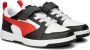 Puma Rebound v6 Low sneakers wit rood zwart Imitatieleer 28 - Thumbnail 9