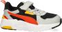 PUMA Trinity Lite AC+ PS Unisex Sneakers Black-Redmazing-Cool Light Gray-Tangerine - Thumbnail 7