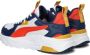 PUMA Trinity Lite Jr Unisex Sneakers White-Fierce Red-Persian Blue - Thumbnail 10