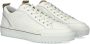 Rehab Crash Lage sneakers Leren Sneaker Heren Wit - Thumbnail 12