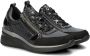 Remonte Sneakers Laag Veterschoenen Laag Zwart - Thumbnail 8