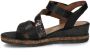 Remonte Rieker Dames schoenen D3064-01 Zwart - Thumbnail 15