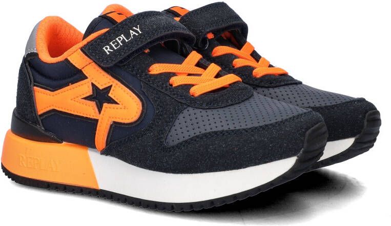 Replay Fiber Jr klittenbandschoenen