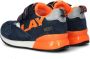 Replay Shoot kid suède sneakers donkerblauw oranje Jongens Suede Meerkleurig 25 - Thumbnail 15