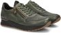 Rieker Donkergroene Leren Sneaker Green Heren - Thumbnail 15