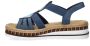 Rieker sandalen blauw - Thumbnail 7