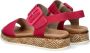 Rieker Revolution suède sandalen fuchsia - Thumbnail 18