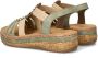 Rieker Mintgroene Sandaal met Kralen en Plateauzool Multicolor Dames - Thumbnail 15