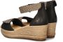 Rieker espadrilles zwart - Thumbnail 6