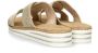 Rieker -Dames goud slippers & muiltjes - Thumbnail 12