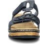 Rieker slippers donkerblauw - Thumbnail 4